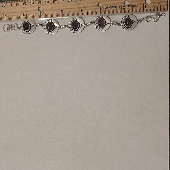 Amethyst bracelet - Picture 4 of 4